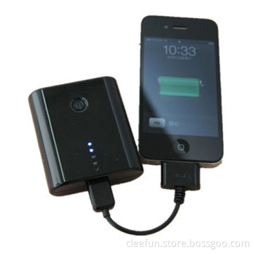 Emergency mobile phone charger with LED Light for iPhone, HTC, blackberry and other smart phone
